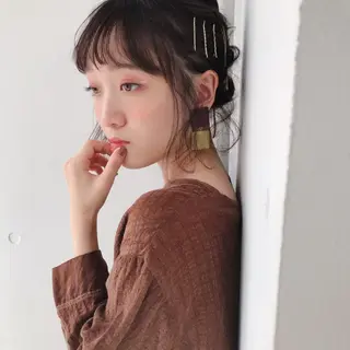 ショート ヘアアレンジ non .のヘアスタイル