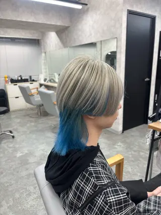 カラー ギャル/ハイトーン 特化/ルイヤのヘアスタイル