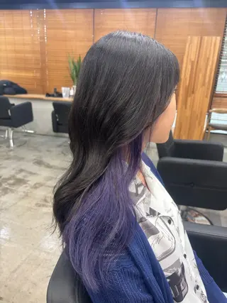 カラー ゆりか /透明感カラーのヘアスタイル