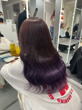 ロング カラー ar+ ❤︎ maiのヘアスタイル