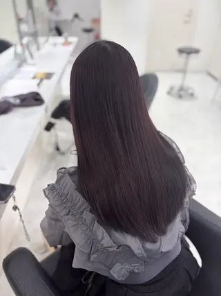 ロング カラー ヘアアレンジ 💓ブリーチ特化 透明感💓あい💓のヘアスタイル