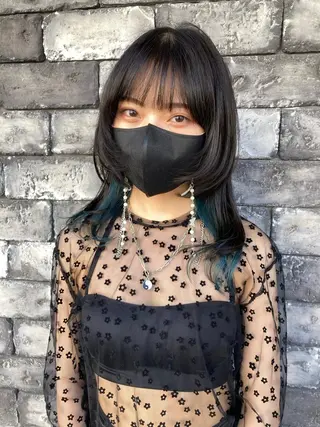ミディアム カラー ✂️似合わせの魔術師 石田一樹✂️のヘアスタイル