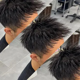 ショート メンズ 鍋島 拓真のヘアスタイル
