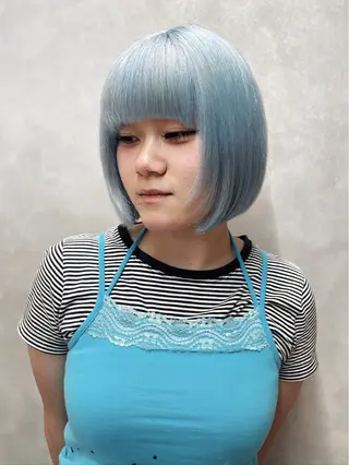 カラー toyohara momokaのヘアスタイル