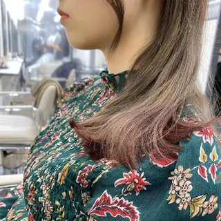 セミロング カラー 似合わせスタイル 🌟神谷ヨシタカのヘアスタイル