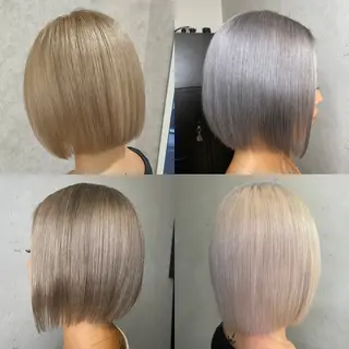 ショート カラー バレイヤージュ特化｜ Takuのヘアスタイル