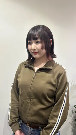 ショート カラー LA PENSEE BRUN/ゆりかのヘアスタイル