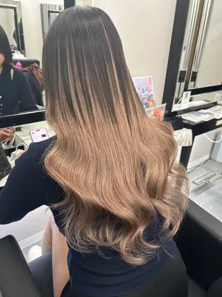 ロング カラー レイヤー/エクステ alpha下妻のヘアスタイル