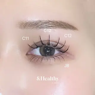 マツエク・マツパ Olivia 村上のマツエク・マツパデザイン