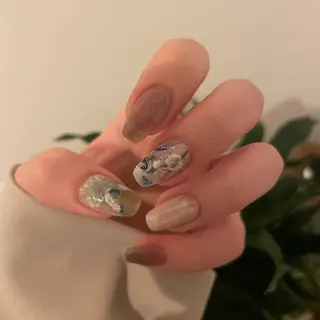 ネイル GO TODAY シェアサロン 京都店所属・nail 𓂃miyu（ミユ）のネイルデザイン