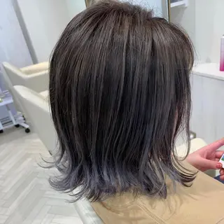 ミディアム 松永 夏のヘアスタイル