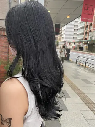 ロング カラー 特殊カラー特化 ✂️SHIAN フジのヘアスタイル