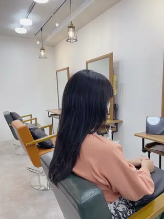 ロング lore 中村かれんのヘアスタイル