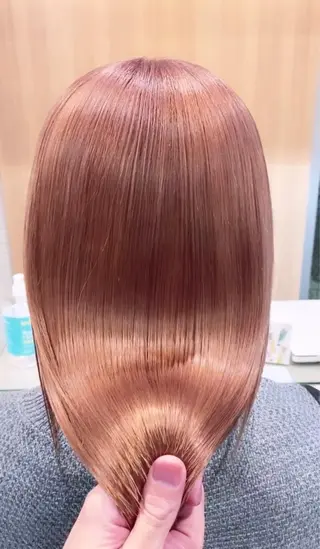 セミロング カラー ヘアアレンジ ✨ハイクオリティ✨ 山本香也のヘアスタイル