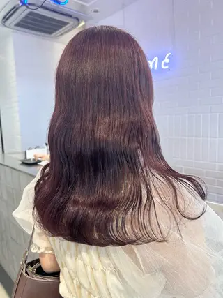 カラー 🤍垢抜け♡透明感 カラーmoeka🤍のヘアスタイル