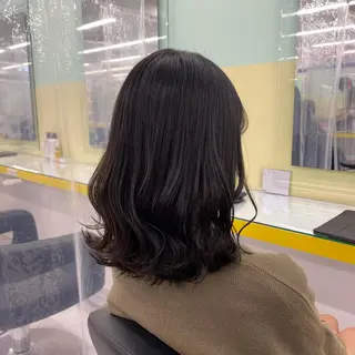 セミロング カラー ヘアアレンジ mai🍑暖色カラー /レイヤー💖のヘアスタイル