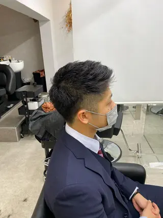 ショート カラー パーマ ヘアアレンジ メンズ キッズ ネイル マツエク・マツパ アイブロウ エクステモデル募集 💗大阪梅田/川上のヘアスタイル