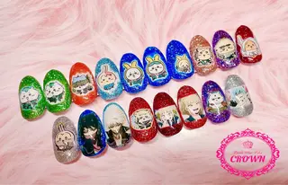 ネイル CROWN プライベートサロンのネイルデザイン