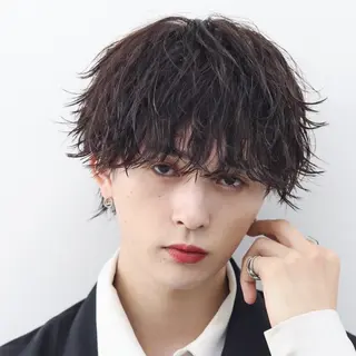 ショート カラー パーマ メンズ 🔥メンズ🔥かっこ いいが正義！代表柿崎のヘアスタイル