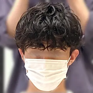 パーマ メンズ メンズ縮毛矯正 ♠️店長下平隼人のヘアスタイル