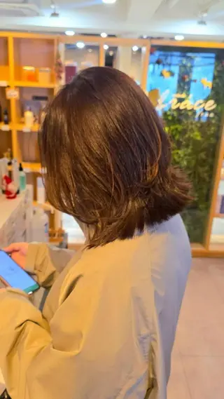 ミディアム 澤田 大翔のヘアスタイル