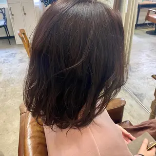 ミディアム カラー 心斎橋美容室 ARCHEあやかのヘアスタイル
