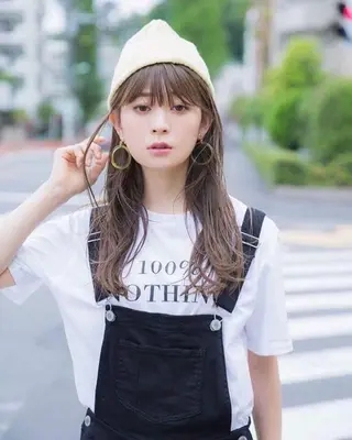 ロング ボブ/レイヤー/ nanamiのヘアスタイル