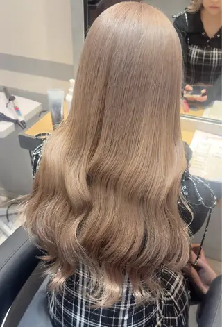 ロング たかはし るなのヘアスタイル