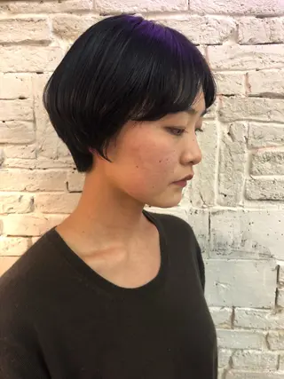 ショート NOUN所属・eri kinjoのヘアスタイル