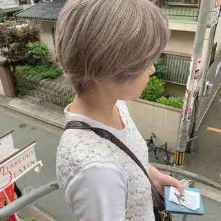 カラー メンズ MARU パーマ/レイヤーのヘアスタイル