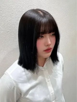 ミディアム カラー stair:case 💖大類舞衣子💖のヘアスタイル