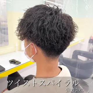 パーマ メンズ 横浜メンズパーマ🔥 大野賢人のヘアスタイル