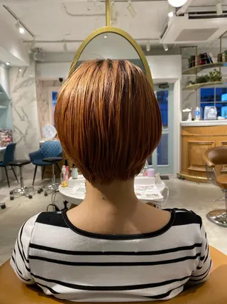ショート 髪質改善レイヤー/ ボブたんの翔太のヘアスタイル