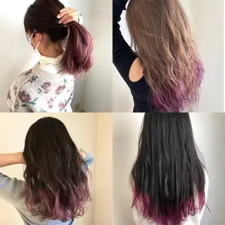 セミロング カラー 美髪矯正・レイヤー 倉友哉のヘアスタイル