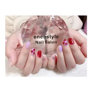 ショート ネイル 👑enen style👑のネイルデザイン