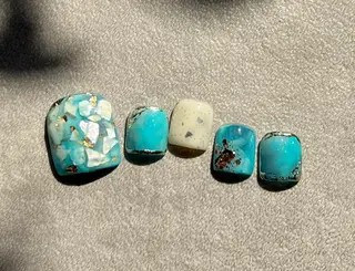 ネイル Sun Brown サンブラウンのネイルデザイン