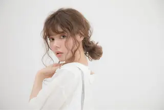 ロング カラー ヘアアレンジ 前田　真吾 ⭐️パーマの人⭐️のヘアスタイル