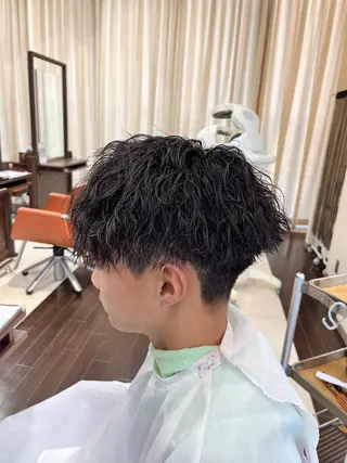 ショート パーマ メンズ 🧊メンズ特化🧊 高木航希のヘアスタイル