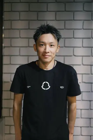 ショート カラー パーマ メンズ 癖毛風パーマ/ 栄/JEONのヘアスタイル