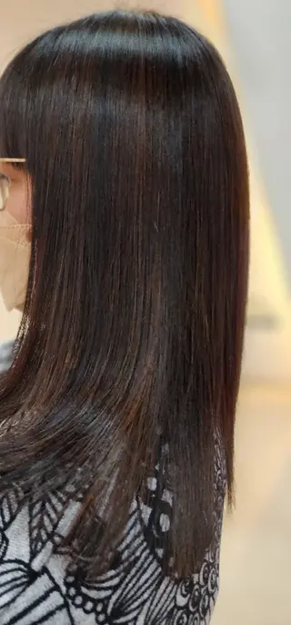 セミロング カラー hairmake Juinのヘアスタイル