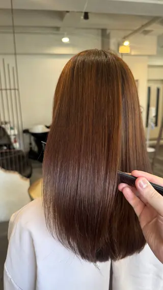 ロング カラー 🔆髪質改善 透明感 カラー🔆佐々木貴仁のヘアスタイル