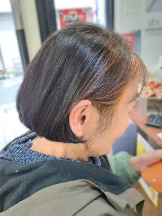 ショート カラー 💜𝑳𝑼𝑵𝑨 🌻母良田愛美🌻のヘアスタイル