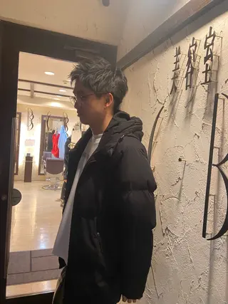 メンズ 青山 光のヘアスタイル