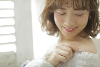 ミディアム カラー パーマ ヘアアレンジ メンズ キッズ ネイル マツエク・マツパ EnBlesS西宮 マンツーマン神道有基のヘアスタイル