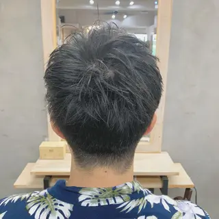 ショート パーマ メンズ 🐤 ゆい🐓のヘアスタイル
