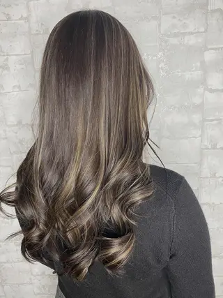 ロング カラー 船津武俊 フナツタケトシのヘアスタイル