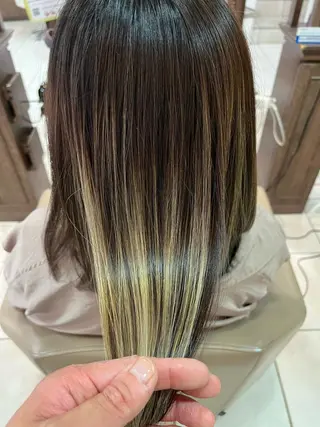 ロング 《大人気髪質改善》 プログレス国分寺店のヘアスタイル