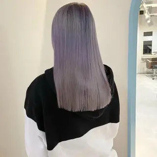 ミディアム メンズ カラー キッズ corazon ブリーチのヘアスタイル
