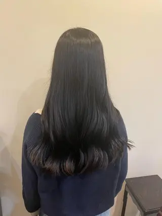 セミロング カラー Hika.ハイトーン 髪質改善🩵ᩚ🫧のヘアスタイル