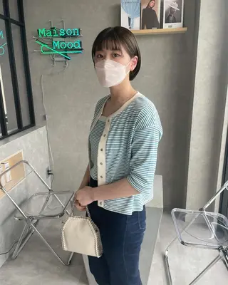 ショート 河原 亮のヘアスタイル